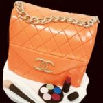 cake design en forme de sac Chanel par StJo Cake design à annecy