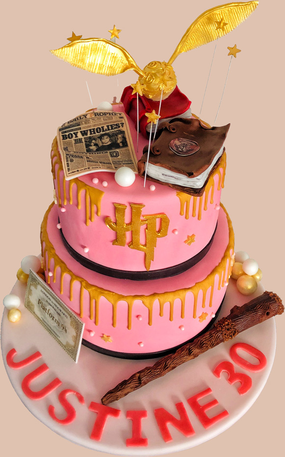 Décoration Gateau Harry Potter Personnalisée - Cake Topper Harry